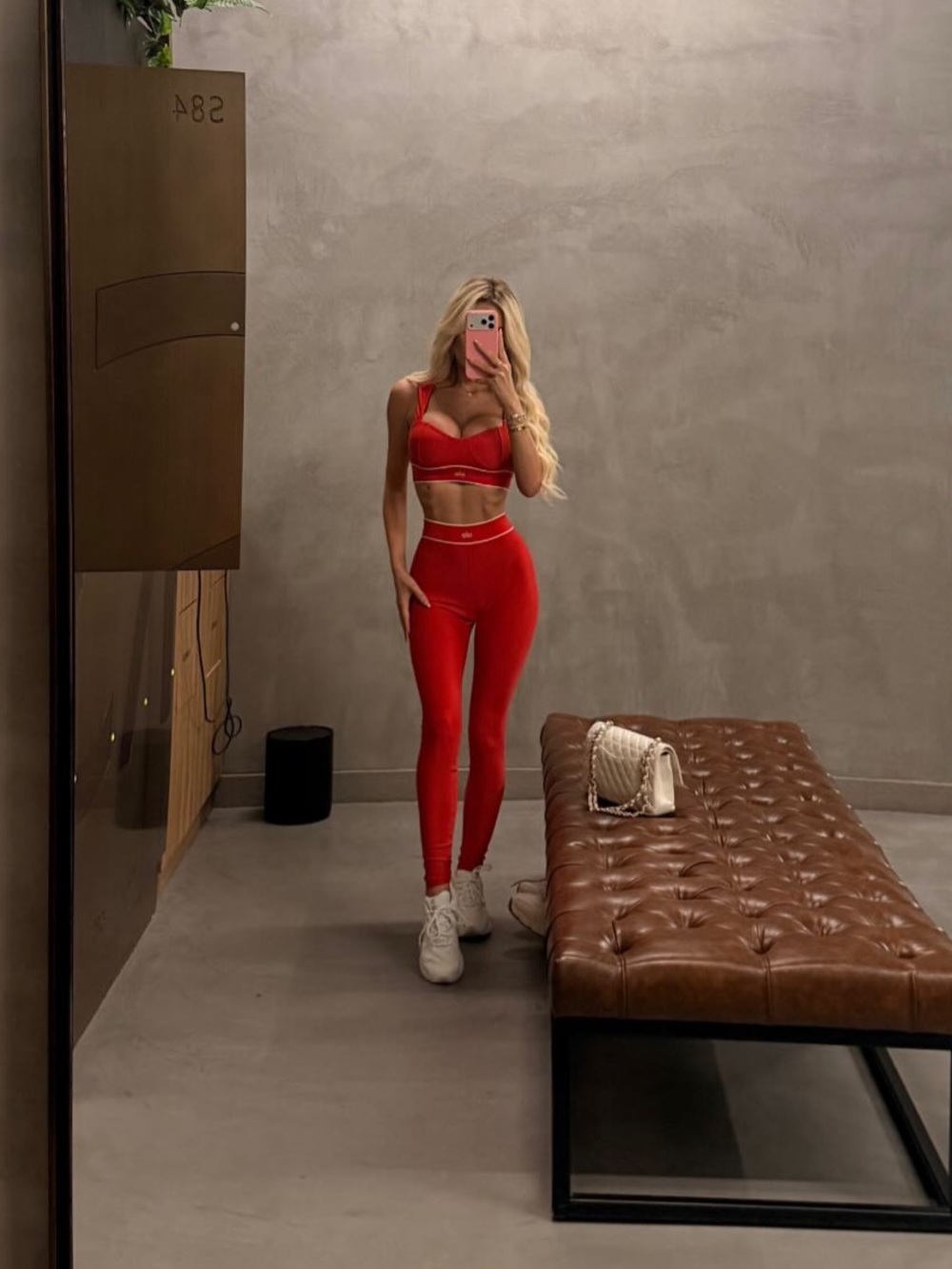 Red bra